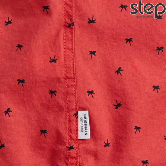 Jack & jones Ανδρικό κοντομάνικο πουκάμισο